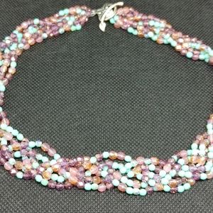 Handmade Multicolored Choker